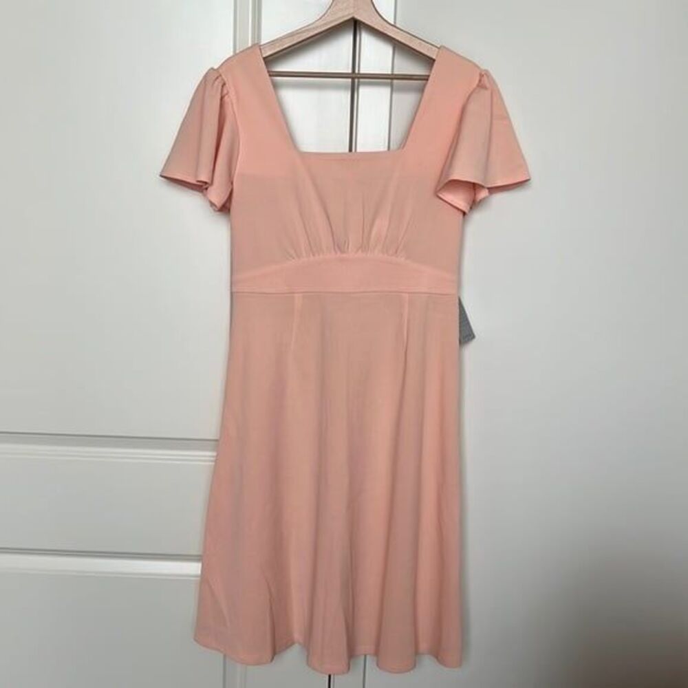 The vanity room blush Pink dress